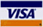 We accept Visa cards